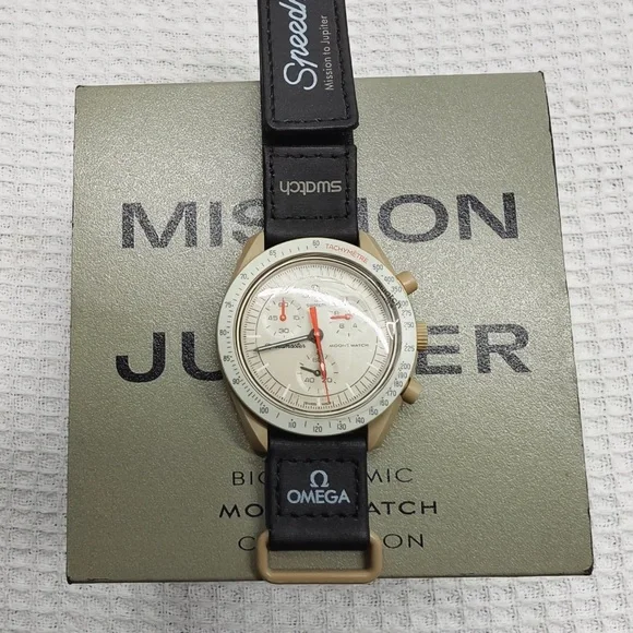 Swatch X Omega MoonSwatch Mission to Jupiter Watch